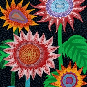 Summer Artist Study and Painting Session: Yayoi Kusama: Acrylic on Canvas for P1 – P7 age group